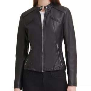 Guess Faux Leather Moto Jacket - NWT